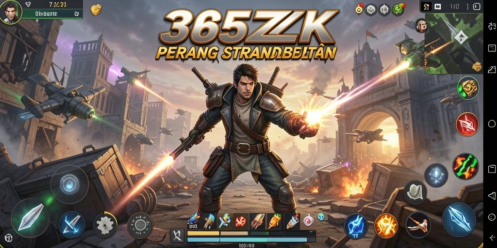 Tangkapan layar <strong>365ZK</strong> menampilkan aksi strategi yang mendebarkan.