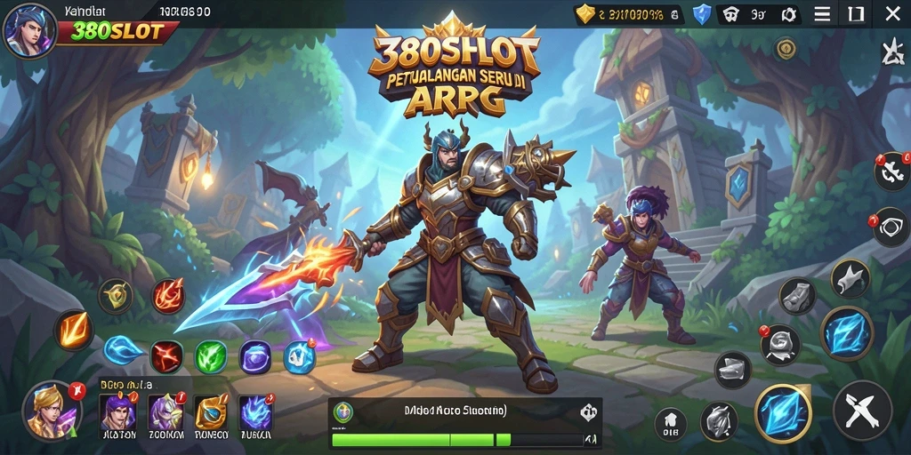 Tampilan gameplay ARPG yang menarik dan penuh aksi.