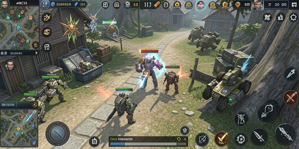 Tampilan gameplay mendebarkan dari <strong>ABC33</strong> menunjukkan aksi strategi yang intens.