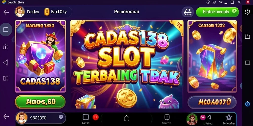 Tampilan gameplay slot yang mengasyikkan dari CADAS138.
