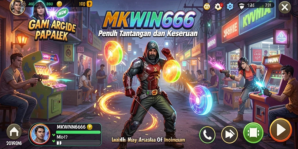 Tampilan gameplay seru dan menantang dari MKWIN666.