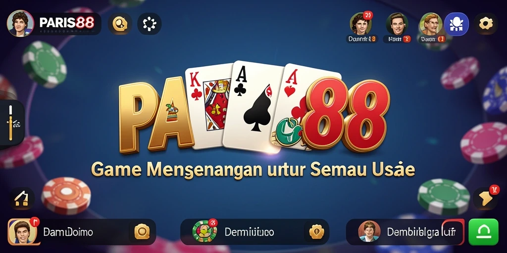 Tampilan gameplay seru dan interaktif dalam PARIS88.