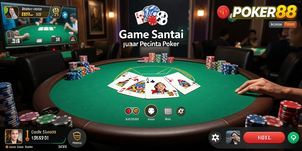 Tampilan menarik dan gameplay seru dalam POKER88.