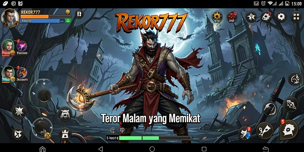 Gameplay REKOR777 menampilkan ketegangan yang mendalam dalam suasana horror.