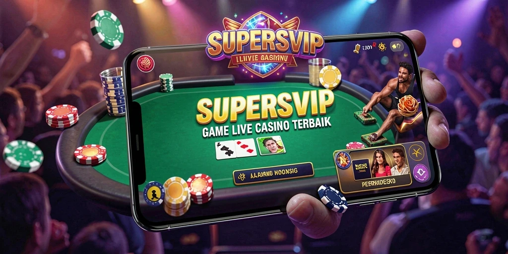 Gameplay menarik dari SUPERSVIP dalam suasana Live Casino yang mendebarkan.