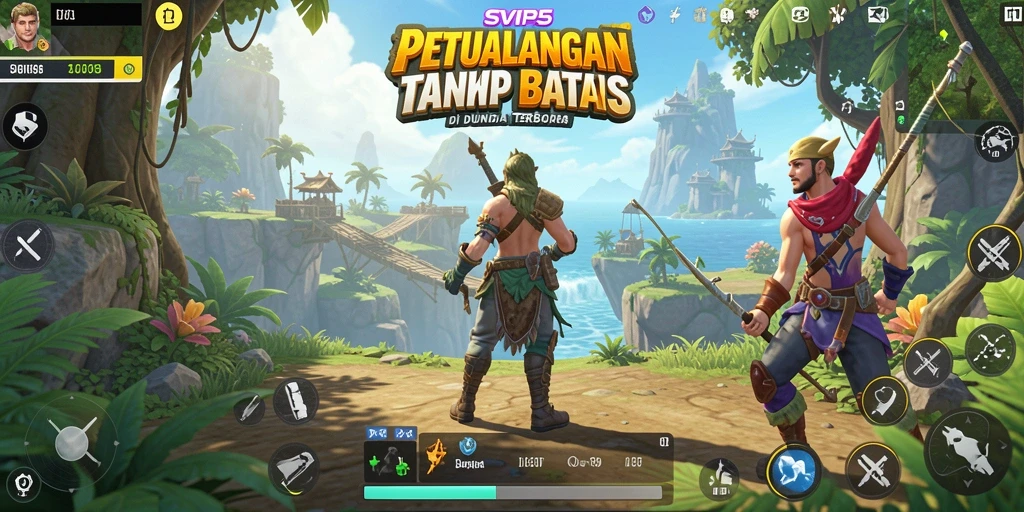 Gameplay Open World yang mendebarkan di SVIP5.